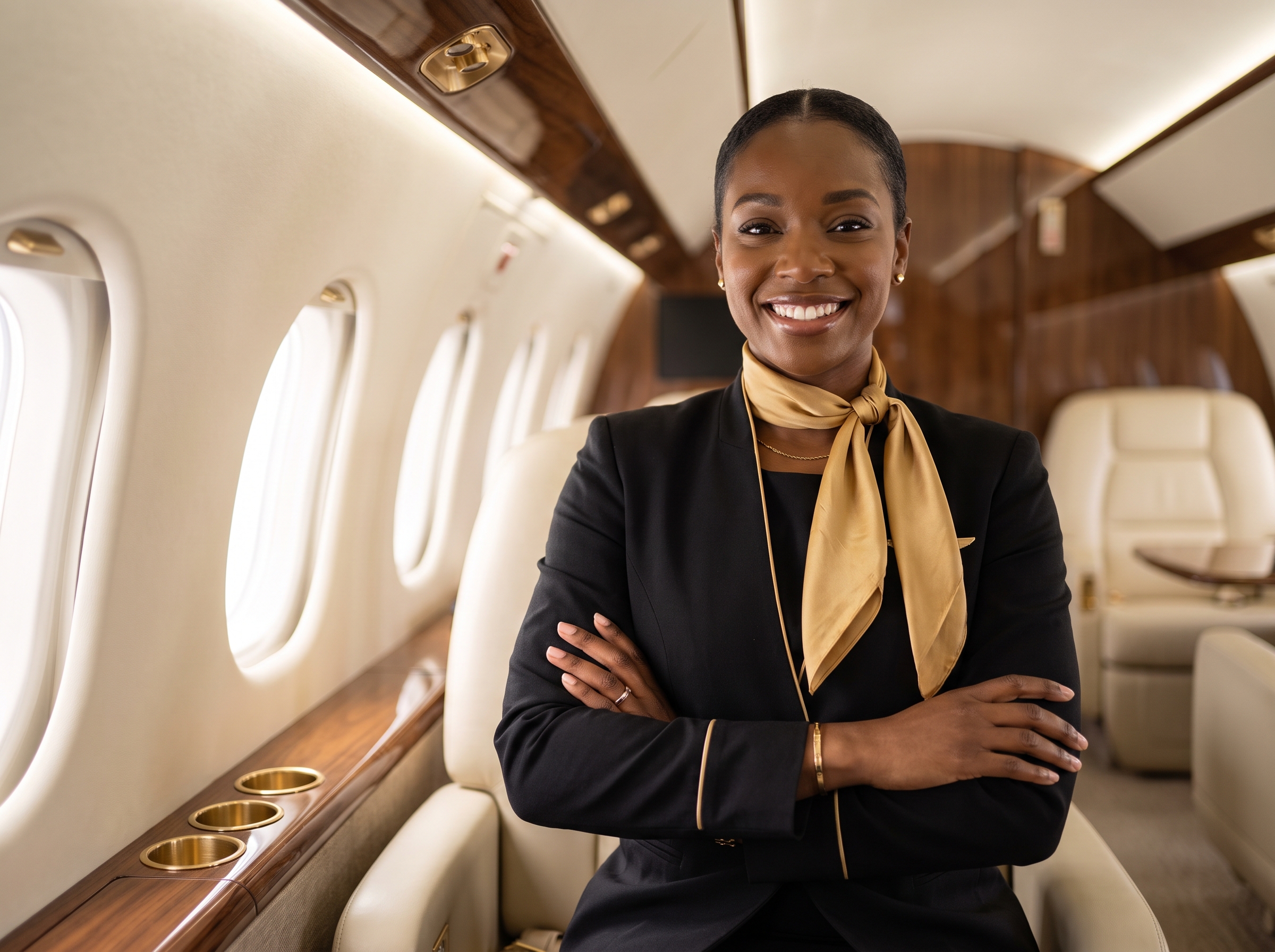 Zino Aviation cabin crew member